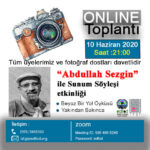 Abdullah Sezgin İle Sunum & Söyleşi Etkinliği Abdullah Sezgin İle Sunum & Söyleşi Etkinliği